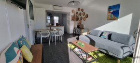 Magnifique appartement traversant à 300 m de la plage